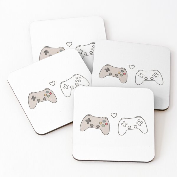Item preview, Matching Controllers Heart Couple Design designed and sold by The-SilentPlace.