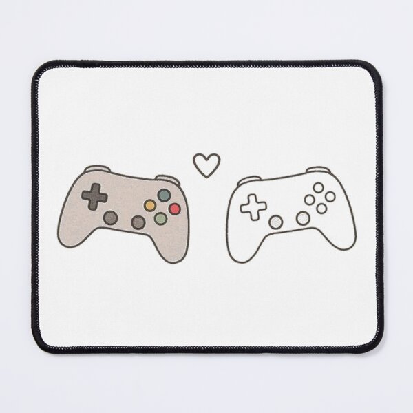 Item preview, Matching Controllers Heart Couple Design designed and sold by The-SilentPlace.