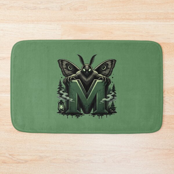 Item preview, Letter M Mothman Initial Art | Cryptid Alphabet Design designed and sold by VectorJoy.
