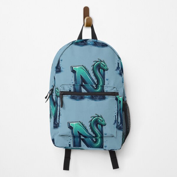 Item preview, Letter N Nessie Initial Art | Loch Ness Monster Alphabet Design designed and sold by VectorJoy.
