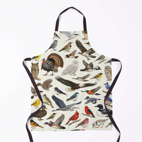 Item preview, Native Birds of Massachusetts Retro Style Identification Chart designed and sold by kakarikihill.
