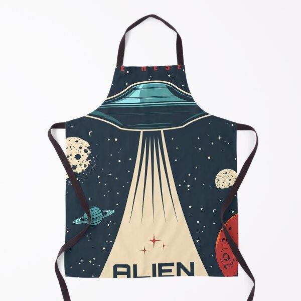 Item preview, Alien Contact Retro UFO Space Research Vintage Sci Fi designed and sold by HalvorLoraine.