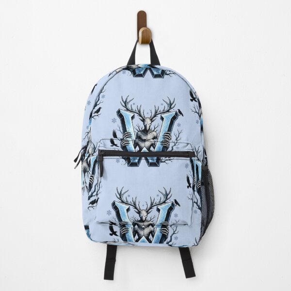 Item preview, Letter W Werewolf Initial Art | Gothic Alphabet Design designed and sold by VectorJoy.