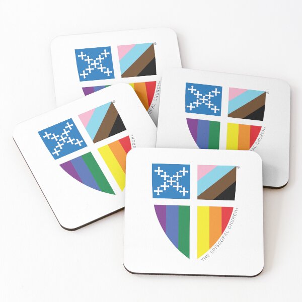 Item preview, Pride Shield - The Episcopal Church™ designed and sold by Canterbury Episcopal Campus Ministry at Texas Tech University .