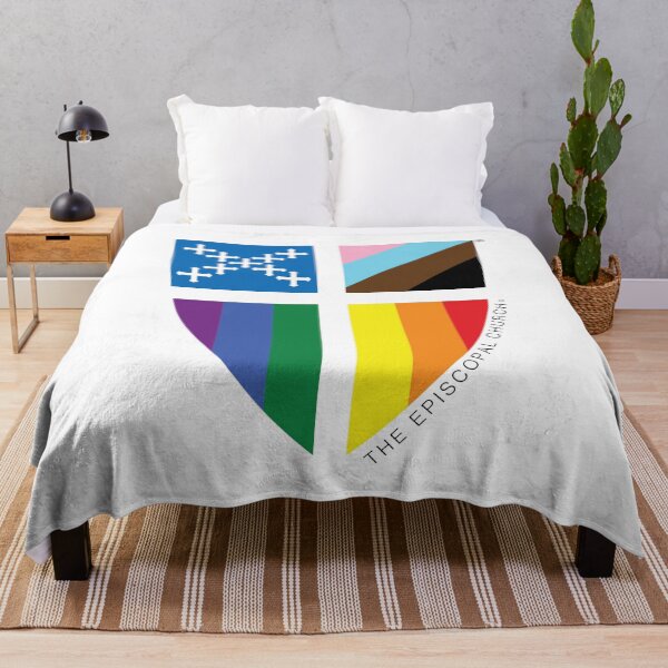 Item preview, Pride Shield - The Episcopal Church™ designed and sold by Canterbury Episcopal Campus Ministry at Texas Tech University .