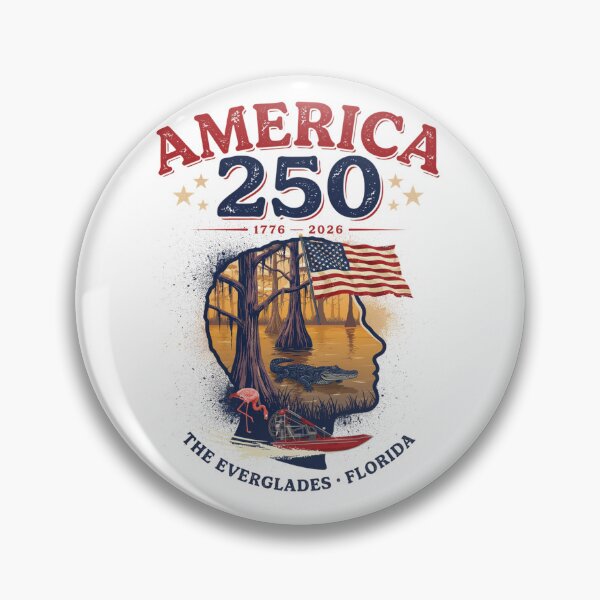 Item preview, America 250 Everglades Florida T-Shirt | Alligator Airboat Patriotic 1776-2026 Tee v2 designed and sold by DarylWelsh2024.