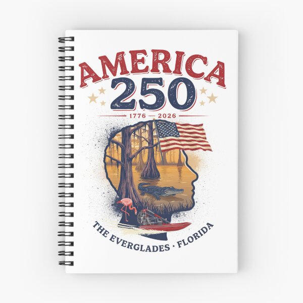 Item preview, America 250 Everglades Florida T-Shirt | Alligator Airboat Patriotic 1776-2026 Tee v2 designed and sold by DarylWelsh2024.