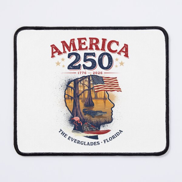 Item preview, America 250 Everglades Florida T-Shirt | Alligator Airboat Patriotic 1776-2026 Tee v2 designed and sold by DarylWelsh2024.