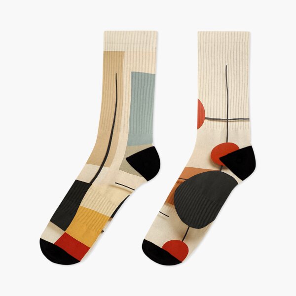 Item preview, Bauhaus Geometric Abstract Print – Mid Century Modern Minimalist Wall Art designed and sold by GutyzDesignsES.
