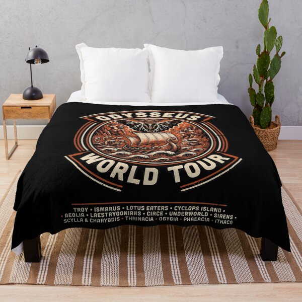 Item preview, Odysseus World Tour Ancient Greek Epic Adventure Humor designed and sold by Redgiant87x.