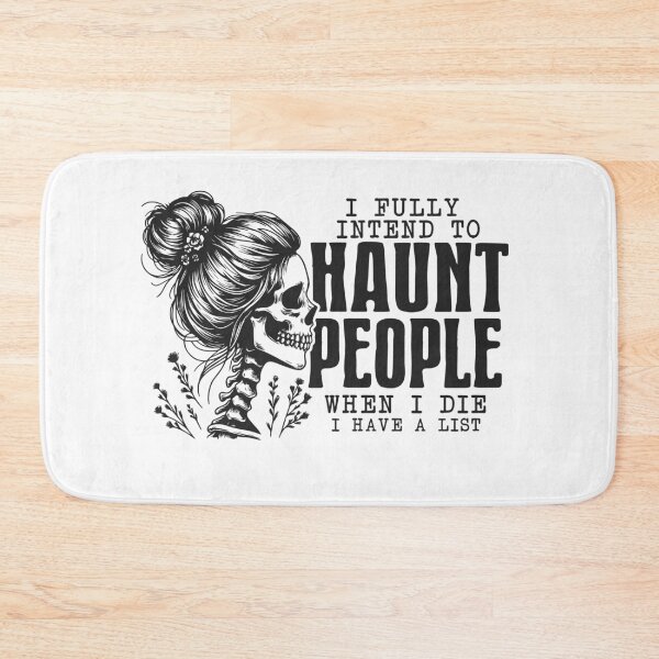 Item preview, Haunting people is planned when I die.  designed and sold by TimesTwoAngela.