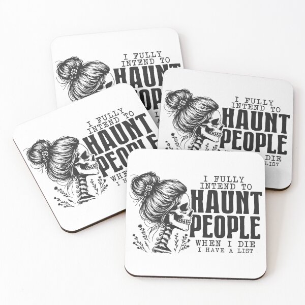 Item preview, Haunting people is planned when I die.  designed and sold by TimesTwoAngela.