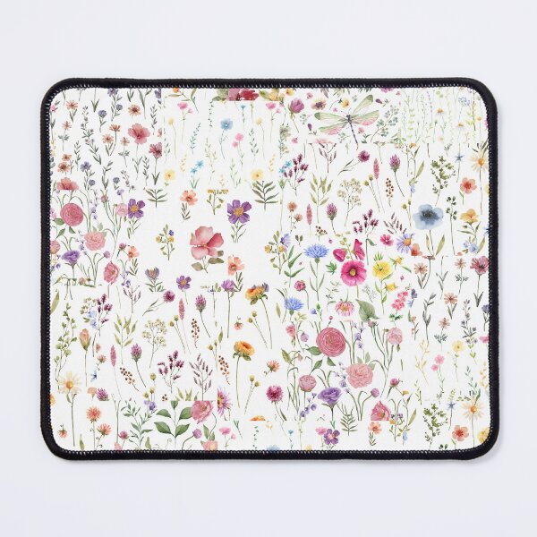 Item preview, Digitally created floral patchwork designed and sold by Craftedinthecottage .