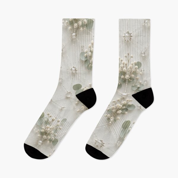 Item preview, Soft Green Pearl Berry Geometric Pattern designed and sold by IntelliMindDesigns.