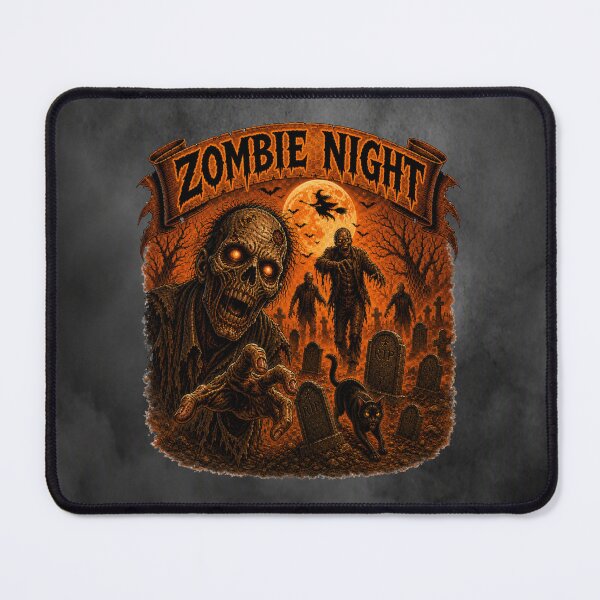 Item preview, Zombie Night — Graveyard of the Undead designed and sold by MysticOzzy.