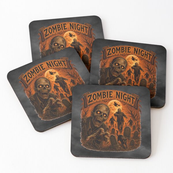 Item preview, Zombie Night — Graveyard of the Undead designed and sold by MysticOzzy.