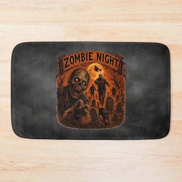 Item preview, Zombie Night — Graveyard of the Undead designed and sold by MysticOzzy.