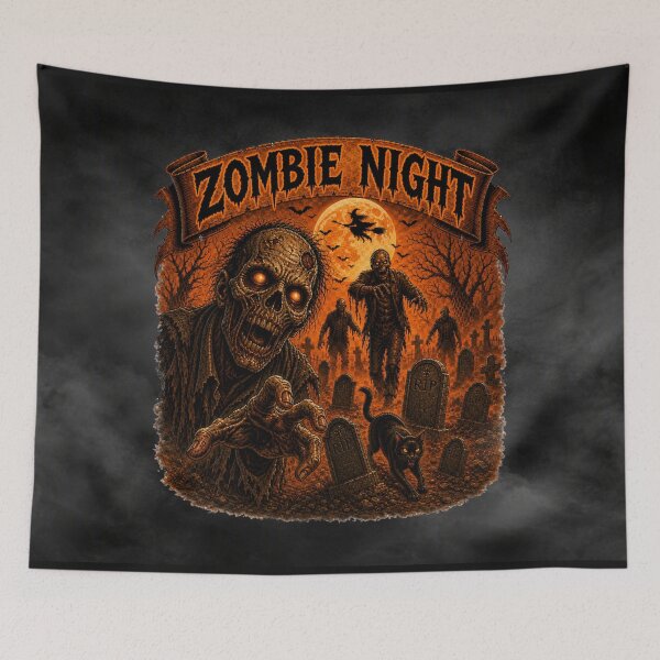 Item preview, Zombie Night — Graveyard of the Undead designed and sold by MysticOzzy.