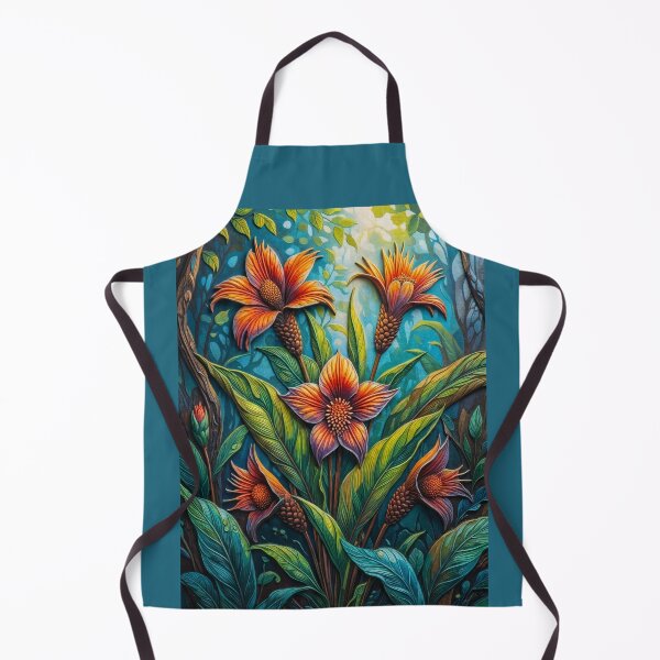 Item preview, Amazon Tropical Flower – Contemporary Botanical Art designed and sold by BrazilArtShop.