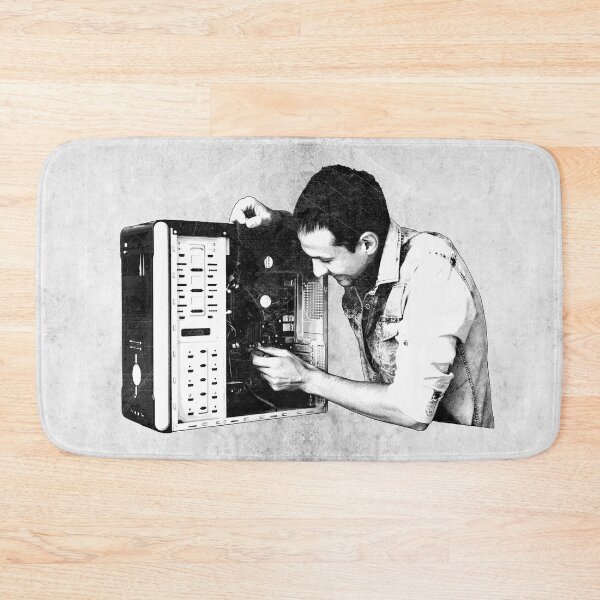 Item preview, Technician Repairing Open Desktop Computer designed and sold by Ghoul Enterprises.