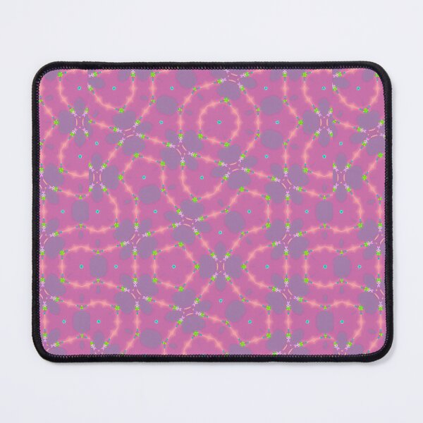 Item preview, SPARK! MANDALA NEO DAISY CHAIN Surfer GIrl Plum Pink Lime Dusty Rose Psychedelic Groovy Party SACRED GEOMETRY MATH Fun Doodles College Dorm Decor designed and sold by Spinning Plates 360.