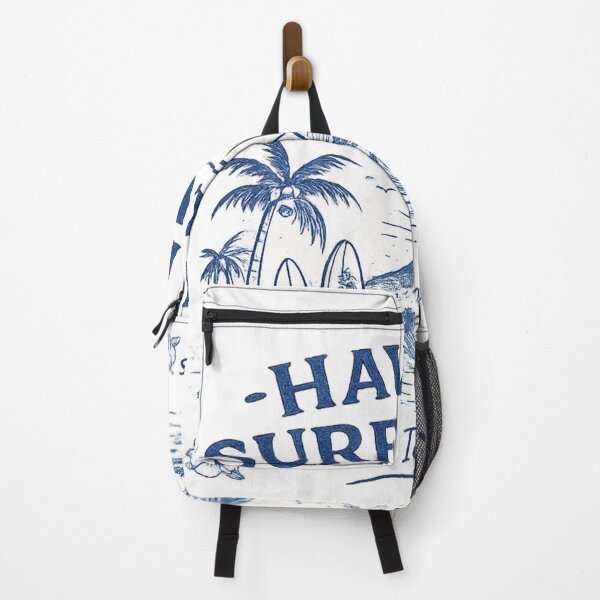 Item preview, Hawaii Surf Club – Vintage Island Sketch | Tropical Surf Design designed and sold by oatsupspace.