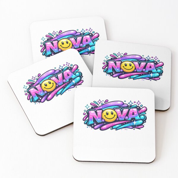 Item preview, Colorful Nova Smiley Graffiti designed and sold by SurrealSproutz.
