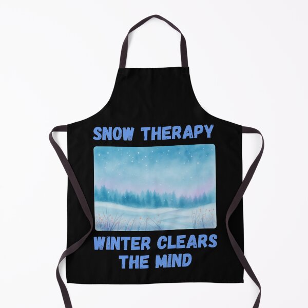 Item preview, Snow Therapy - Winter Clears The Mind designed and sold by WildArtStudioPL.