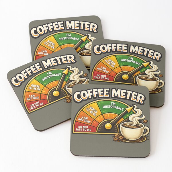 Item preview, Coffee Meter Phone Cases, tshirts, hoodies and more designed and sold by MixPhoneCases.