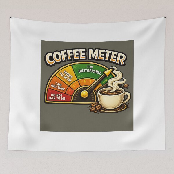 Item preview, Coffee Meter Phone Cases, tshirts, hoodies and more designed and sold by MixPhoneCases.