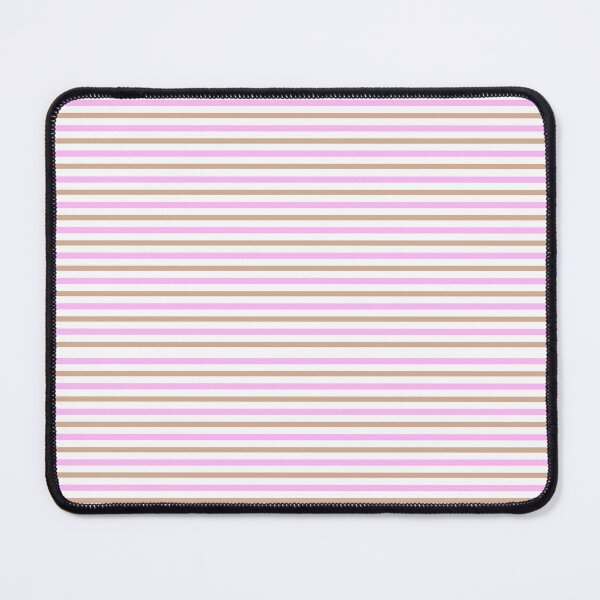 Item preview, Light Pink and Brown Neapolitan Stripes Pattern designed and sold by CaribbeanClown.