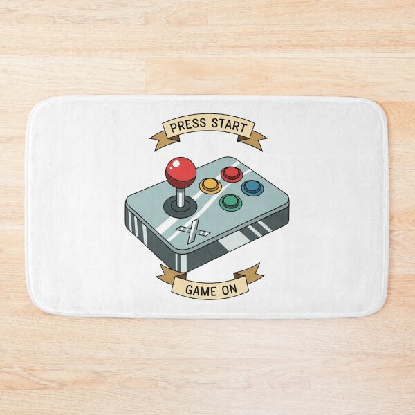 Item preview, Retro Arcade Controller Press Start Game On Tattoo designed and sold by Dzblack.