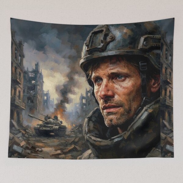 Item preview, Fuze War Drama Fine Art Tribute designed and sold by Art's Diner.