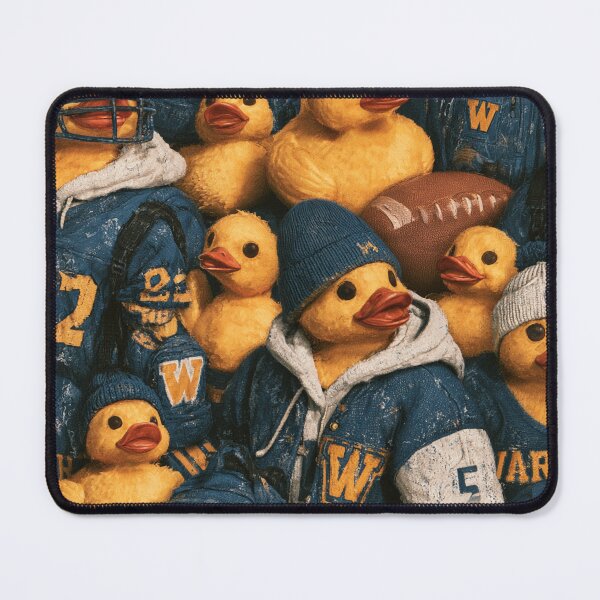 Item preview, Warrior Ducks! Blue and Gold designed and sold by LittleShopOrion.