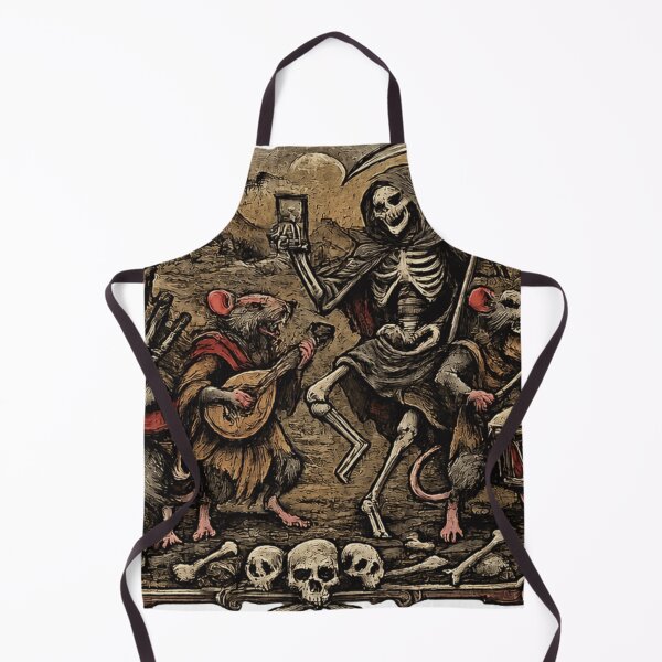 Item preview, Black Death European Tour Medieval Skeleton Graphic designed and sold by ZENVIRART.