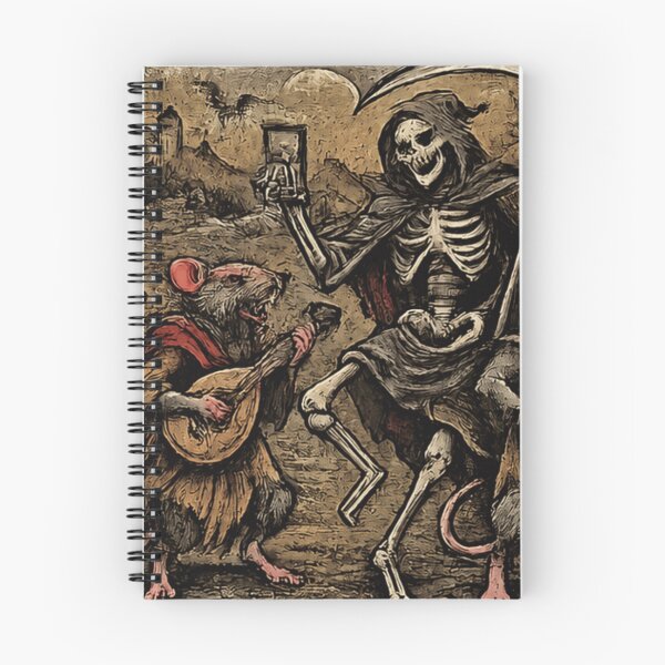 Item preview, Black Death European Tour Medieval Skeleton Graphic designed and sold by ZENVIRART.