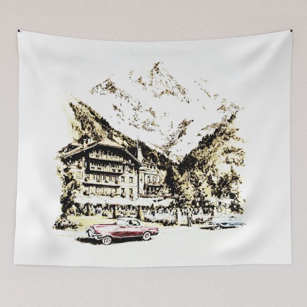 Item preview, Camping day Vintage Grunge designed and sold by JisoeCreative.