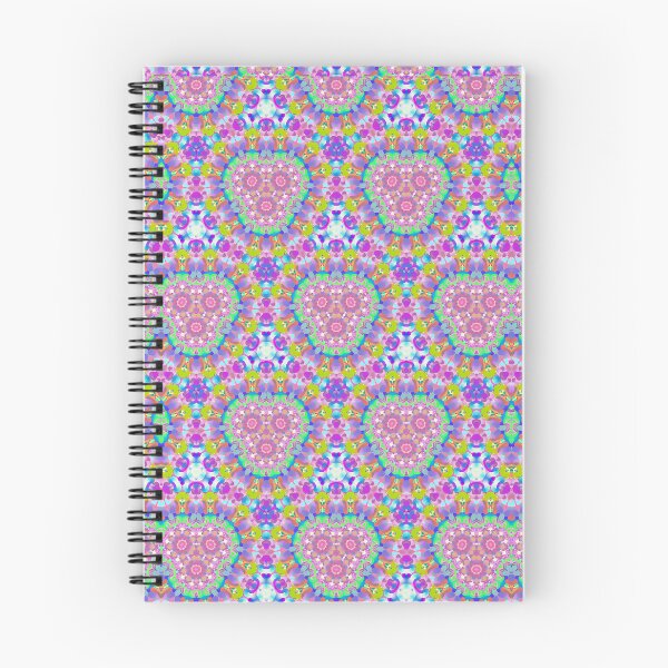 Item preview, LYCHEE BERRY PURPLE! MANDALA NEO DAISY CHAIN Plum Purple Orchid Psychedelic Groovy Party SACRED GEOMETRY MATH Fun Doodles College Dorm Decor designed and sold by Spinning Plates 360.