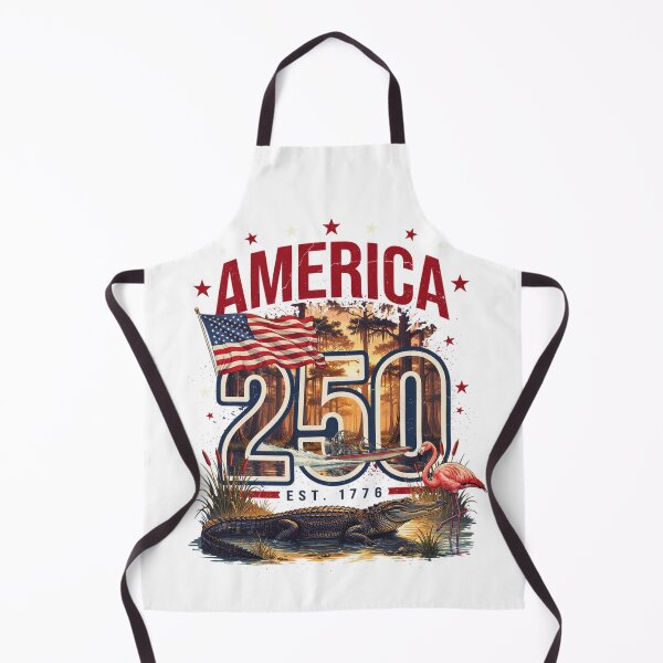 Item preview, America 250 Everglades Florida T-Shirt | Alligator Airboat Patriotic 1776-2026 Tee v4 designed and sold by DarylWelsh2024.