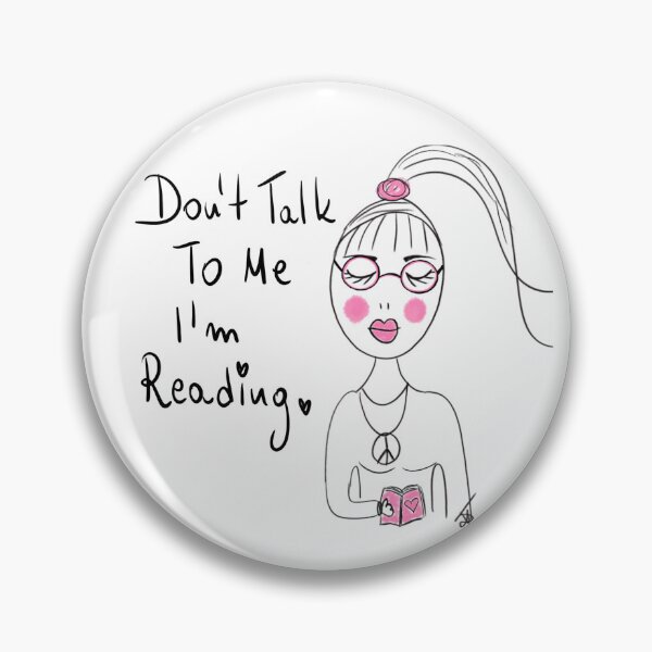 Item preview, DON'T TALK to me I'm reading designed and sold by Kasia1987t.