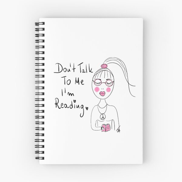 Item preview, DON'T TALK to me I'm reading designed and sold by Kasia1987t.