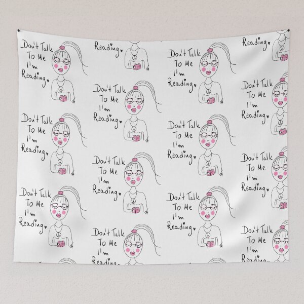 Item preview, DON'T TALK to me I'm reading designed and sold by Kasia1987t.