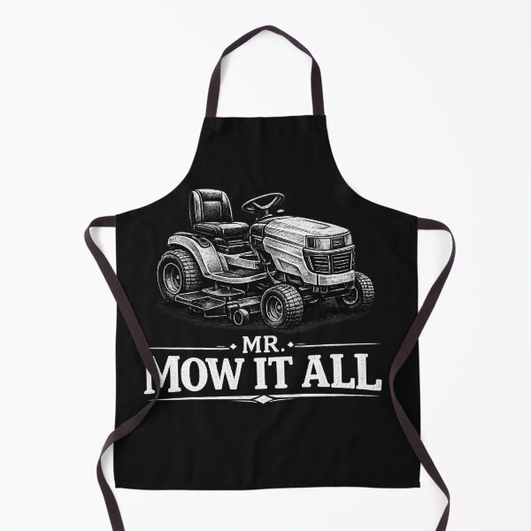 Item preview, Mr Mow It All Shirt, Funny Lawn Mower Tee, Landscaper Gardener Dad Gift, Yard Work Humor for Men designed and sold by greatmar1.