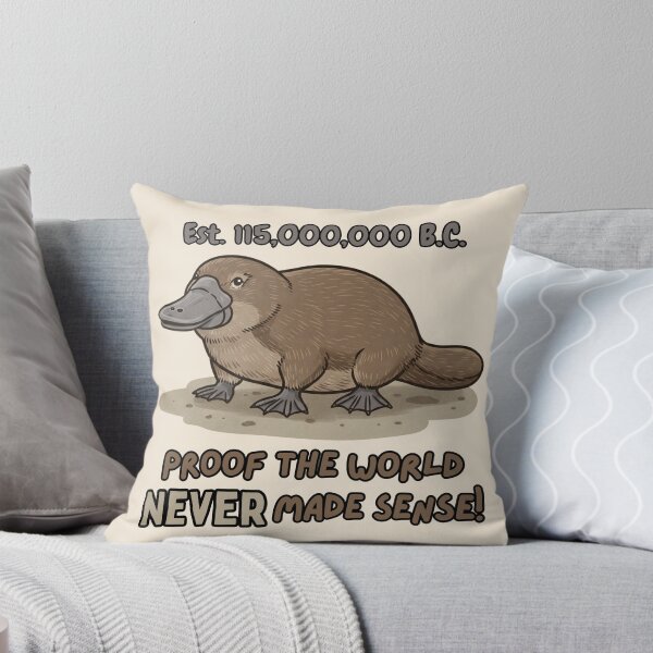 Item preview, Sarcastic Platypus - Proof the World Never Made Sense designed and sold by Marlette LLC.