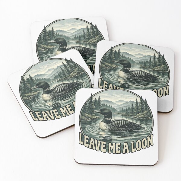 Item preview, Leave Me A Loon Funny Bird Quote designed and sold by ZENVIRART.