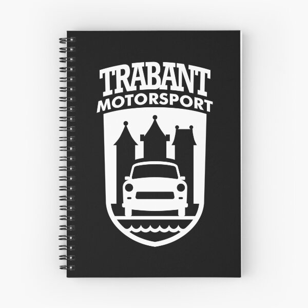 Item preview, Trabant Motorsport crest (white) designed and sold by VEB Ostladen.