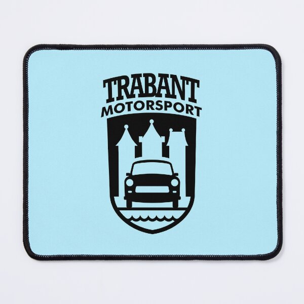Item preview, Trabant Motorsport crest (black) designed and sold by VEB Ostladen.