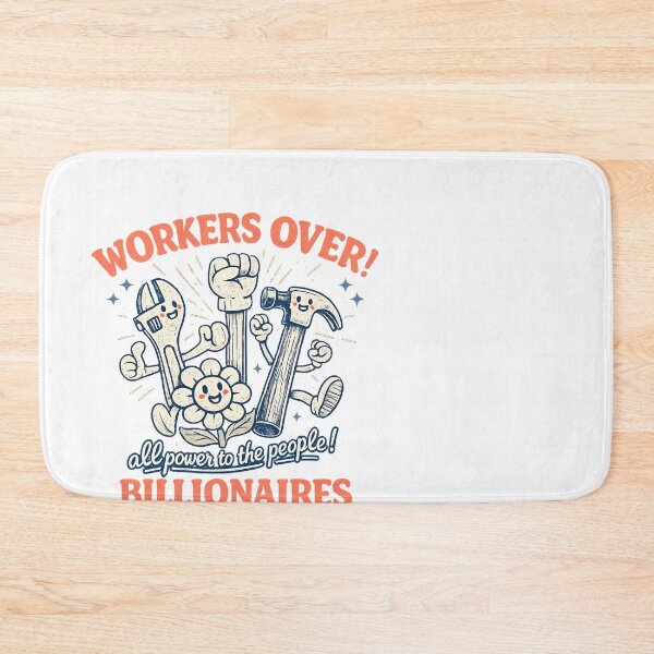 Item preview, Workers Over Billionaires' Shirt : Bold Retro Doodles 'All Power To The People' Tee designed and sold by greatmar1.