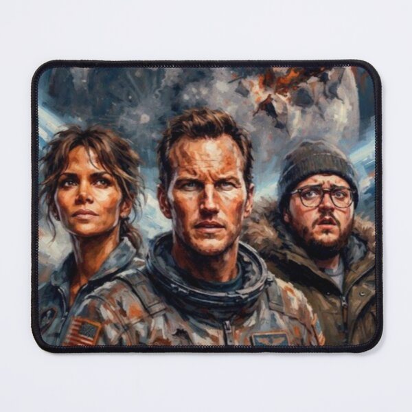 Item preview, Moonfall Cosmic Disaster Fine Art Tribute designed and sold by Art's Diner.