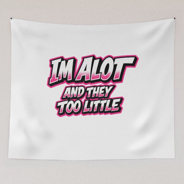 Item preview, “I’m A Lot” Streetwear Typography - Bold Attitude Graphic for Real Ones designed and sold by FrozenHeat97.